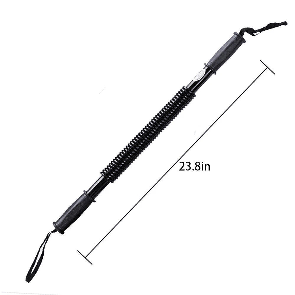 Premium Arm Strength Trainer – Home Chest & Upper Arm Muscle Enhancement – Adjustable Resistance Spring Stick for Fitness, Shoulders, & Arms Exercise - StrengthXPhysiotherapy