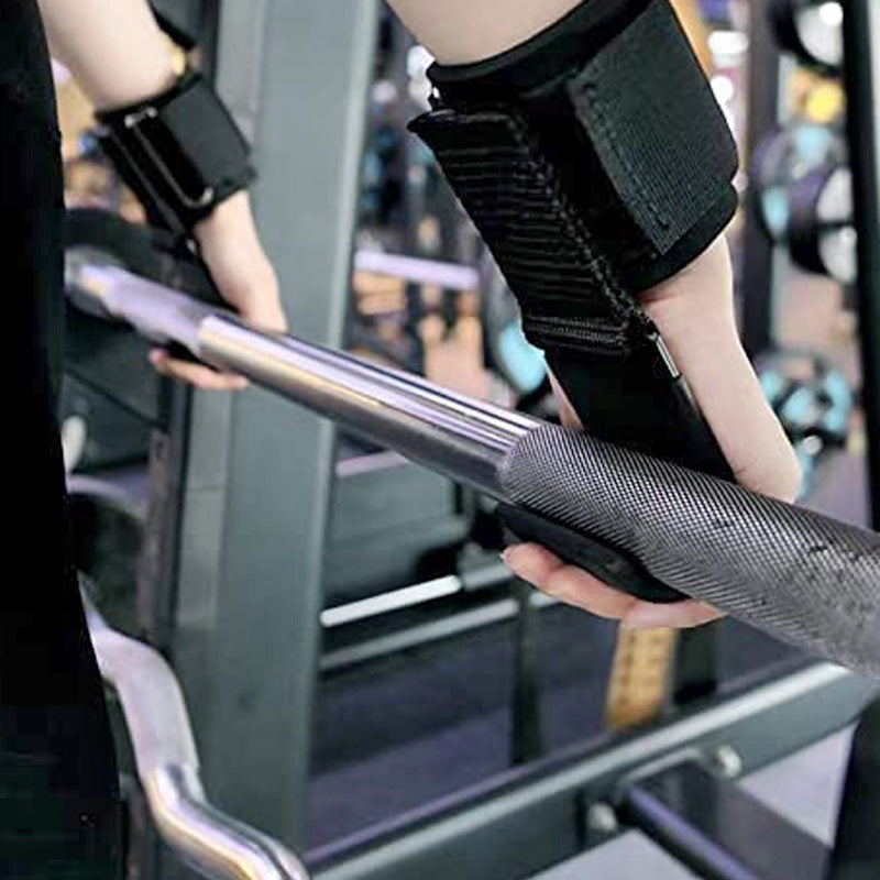 Premium Weight Lifting Hook Grips with Wrist Wraps – Hand-Bar Wrist Straps for Gym Fitness, Powerlifting, Pull-Ups, Heavy