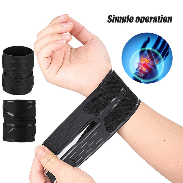 Premium Ultra-Thin Compression Wrist Brace – Adjustable Wrist Straps for Workout, Tennis, Weightlifting, Carpal Tunnel,  