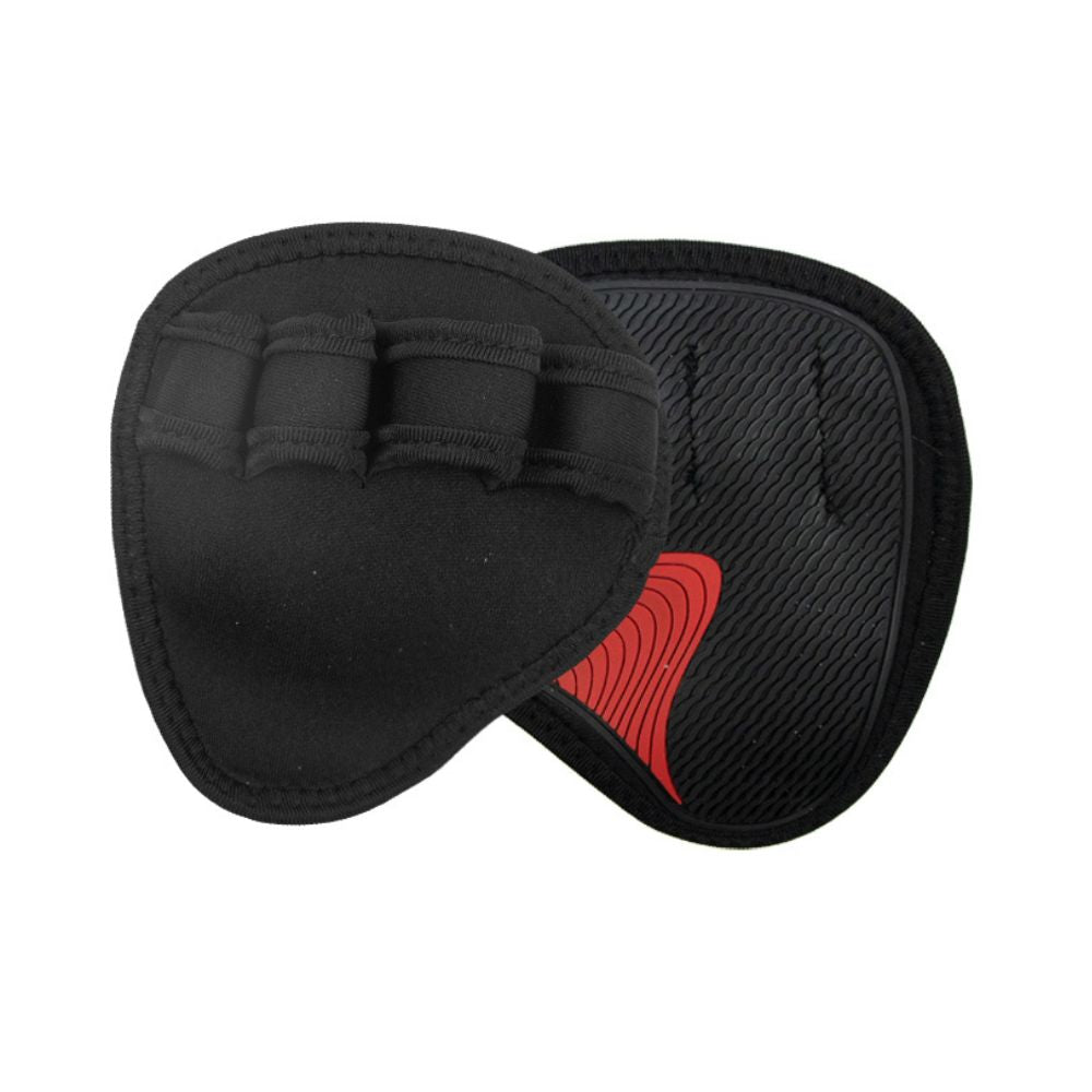 Premium Neoprene Grip Pads for Weightlifting & Powerlifting - Anti-Slip Workout Gloves for Calisthenics, Fitness & Sports,