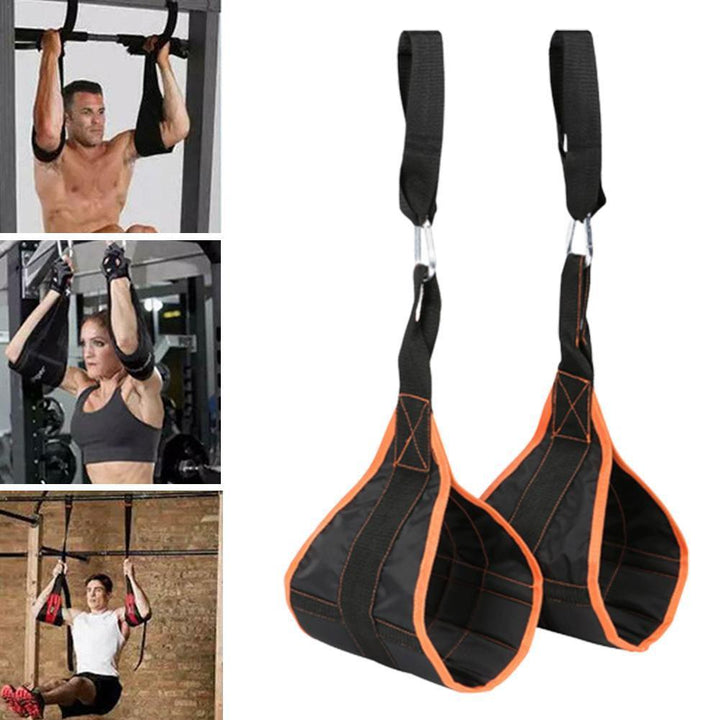 Premium Abdominal Hanging Straps – ABS Training Support for Pull-ups & Core Muscle Workout – Leg Raises, Vertical Crunches