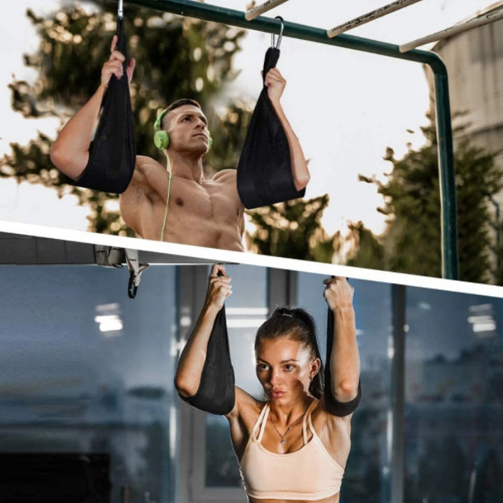 Premium Abdominal Hanging Straps – ABS Training Support for Pull-ups & Core Muscle Workout – Leg Raises, Vertical Crunches