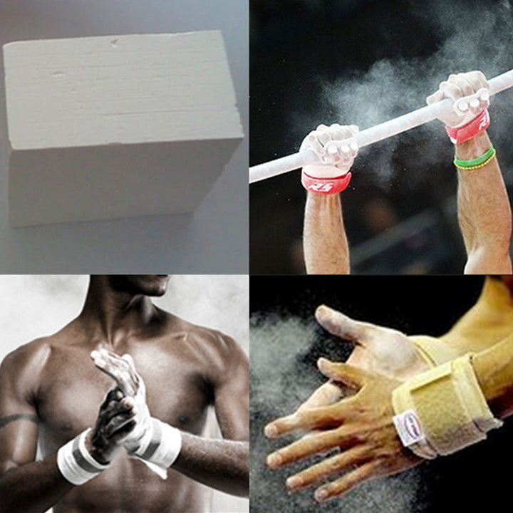 High Quality Gym Chalk Magnesium Block for Weight Lifting, Rock Climbing & Gymnastics - Sweat-Absorbent, Anti-Slip Chalk for 