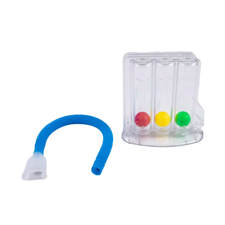 Premium Breathing Exerciser – 3-Ball Lung Function Trainer for Respiratory Health, Improve Lung Capacity & Prevent Mucus 