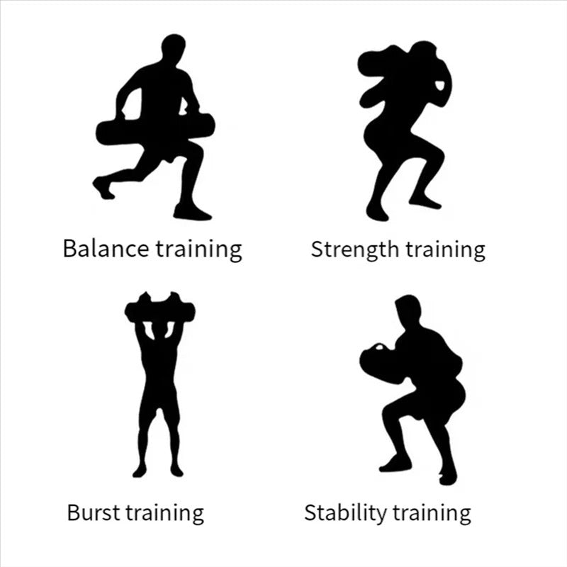 Premium Fitness Aqua Bag – 15KG Water Power Weightlifting Training Bag for Bodybuilding & Crossfit – Durable PVC, Adjustable Weight, Full-Body Workout Accessory - StrengthXPhysiotherapy