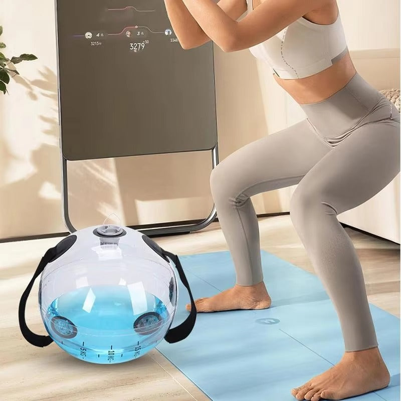 Premium Fitness Aqua Bag – 15KG Water Power Weightlifting Training Bag for Bodybuilding & Crossfit – Durable PVC, Adjustable Weight, Full-Body Workout Accessory - StrengthXPhysiotherapy