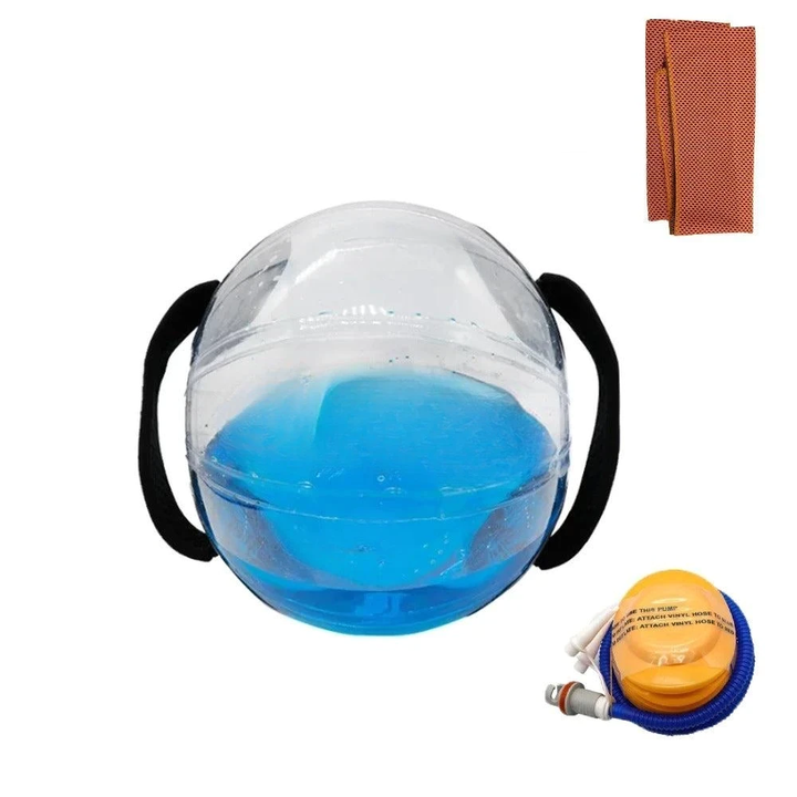 Premium Fitness Aqua Bag – 15KG Water Power Weightlifting Training Bag for Bodybuilding & Crossfit – Durable PVC, Adjustable Weight, Full-Body Workout Accessory - StrengthXPhysiotherapy