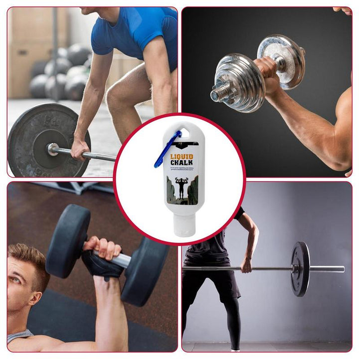 Premium Liquid Chalk for Weight Lifting & Rock Climbing - Anti-Slip Grip, 50/100ml Magnesium Powder Cream for Enhanced 