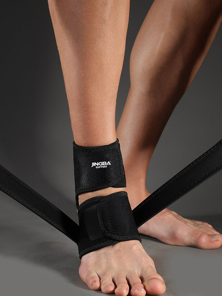 Premium Adjustable Ankle Brace Support for Sports - Lace Up Stabilizer Straps for Sprained Foot - Compression Sleeve - Availa
