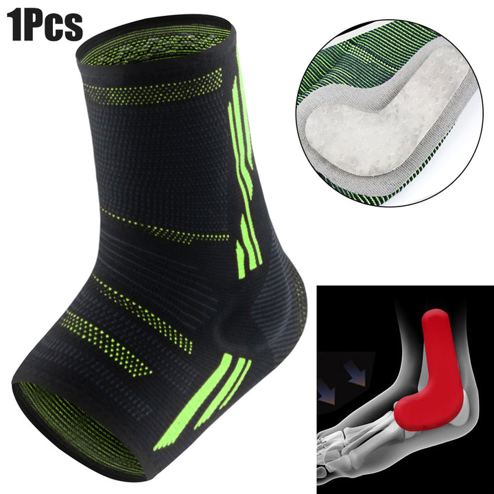 Premium Ankle Support Socks for Sports | Elastic Breathable Foot Brace for Pain Relief in Running, Cycling, Basketball, 