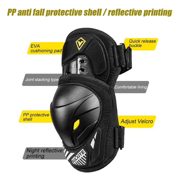 Premium Protective Gear Set for Kids & Adults – Elbow, Knee, Wrist Pads for Skateboarding, Roller Skating, BMX, Cycling, & 