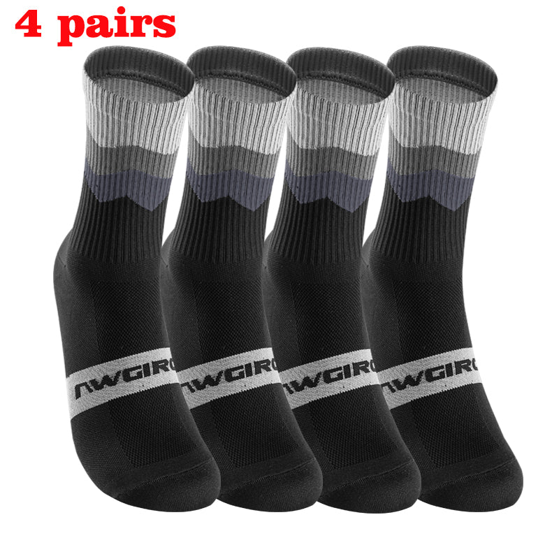 Premium Cycling Socks for Men & Women – Compression Sports Socks for Road, MTB & Racing – Outdoor Unisex Performance 