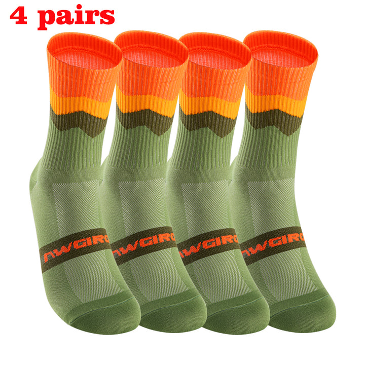 Premium Cycling Socks for Men & Women – Compression Sports Socks for Road, MTB & Racing – Outdoor Unisex Performance 