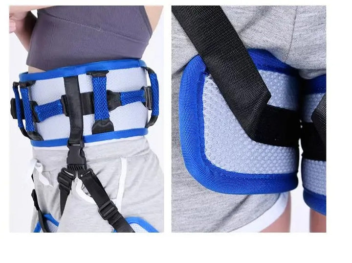 Premium Bariatric Transfer Lift Belt for Elderly & Handicap Support – Adjustable Gait Belt for Seniors, Walking & Standing Assist, High-Quality EVA Sandwich Mesh Fabric, Comfortable & Durable - StrengthXPhysiotherapy