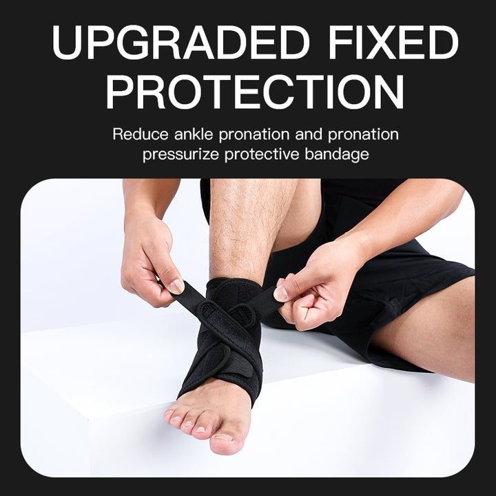 Premium Adjustable Neoprene Ankle Support Brace - Provides Ankle Foot Support, Arthritis Pain Relief, and Comfortable Ankle