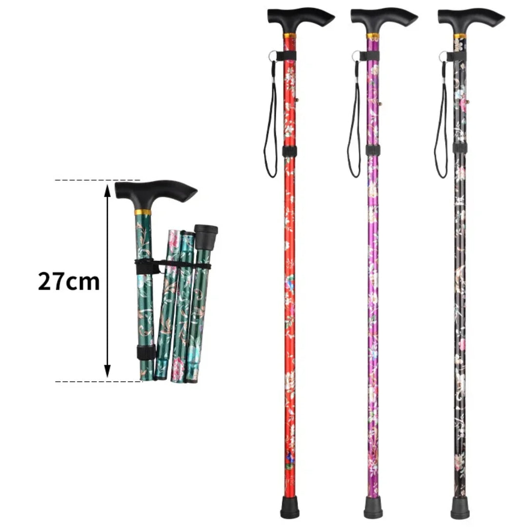 Premium Carbon Fiber Trekking Poles – Lightweight, Collapsible Telescopic Walking & Hiking Stick for Climbing, 2-Piece Set, 