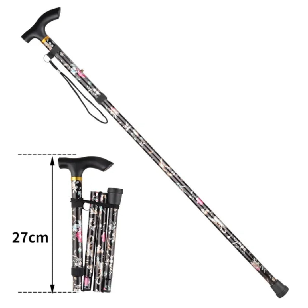 Premium Carbon Fiber Trekking Poles – Lightweight, Collapsible Telescopic Walking & Hiking Stick for Climbing, 2-Piece Set, 