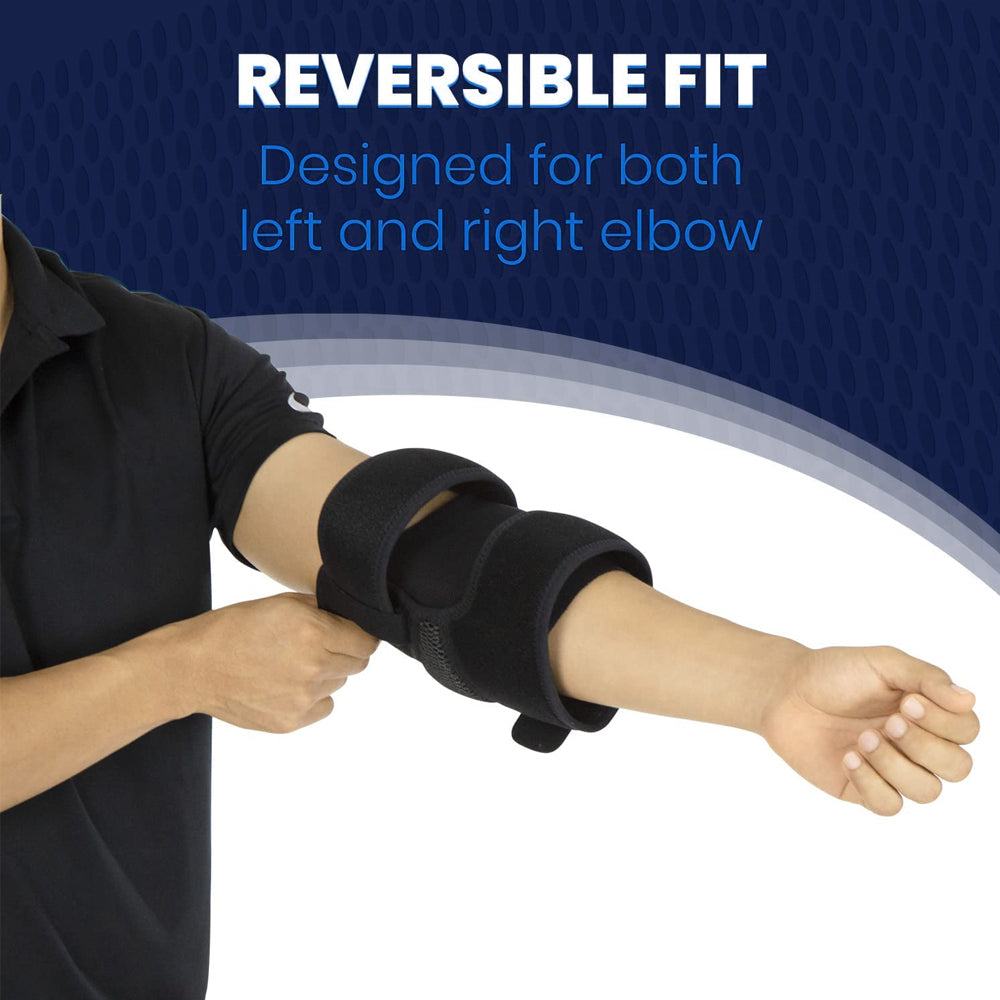 Premium Elbow Support Sleeve for Basketball & Football – Breathable Arm Sleeve Protector for Sports Safety, Adjustable 