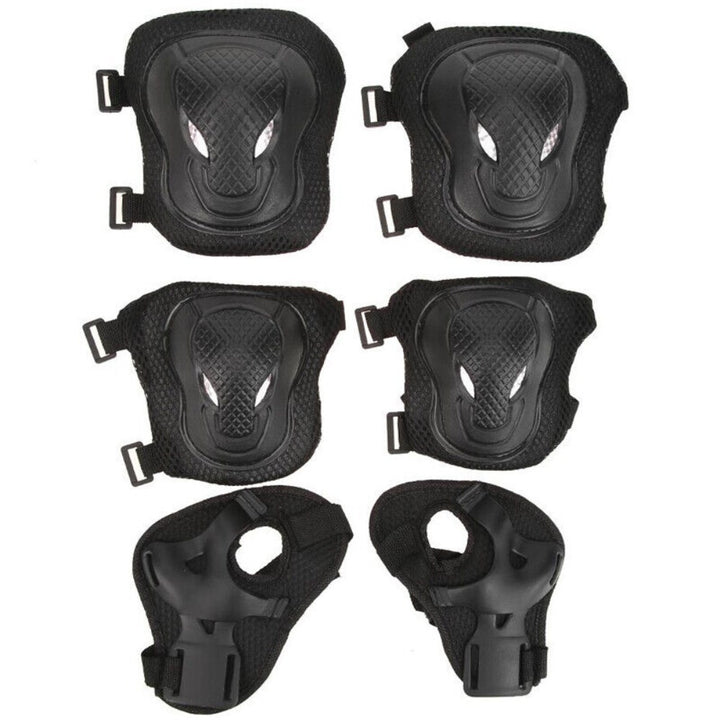 Premium Protective Gear Set for Kids & Adults – Knee Pads, Elbow Pads, Wrist Guards for Skateboarding, Roller Skating, 