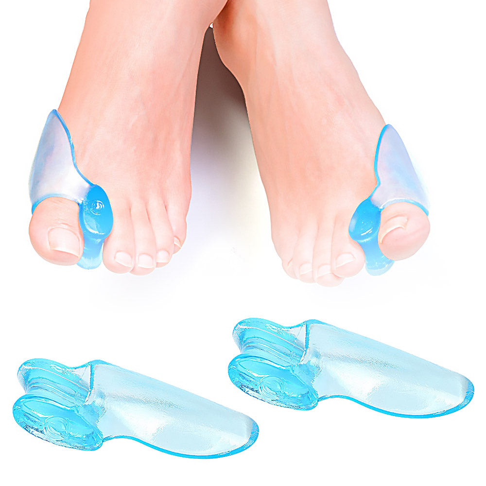 Premium Silicone Toe Separator Gel Protector for Bunion & Hallux Valgus Relief – Soft, Comfortable Foot Care Spacer for Men &