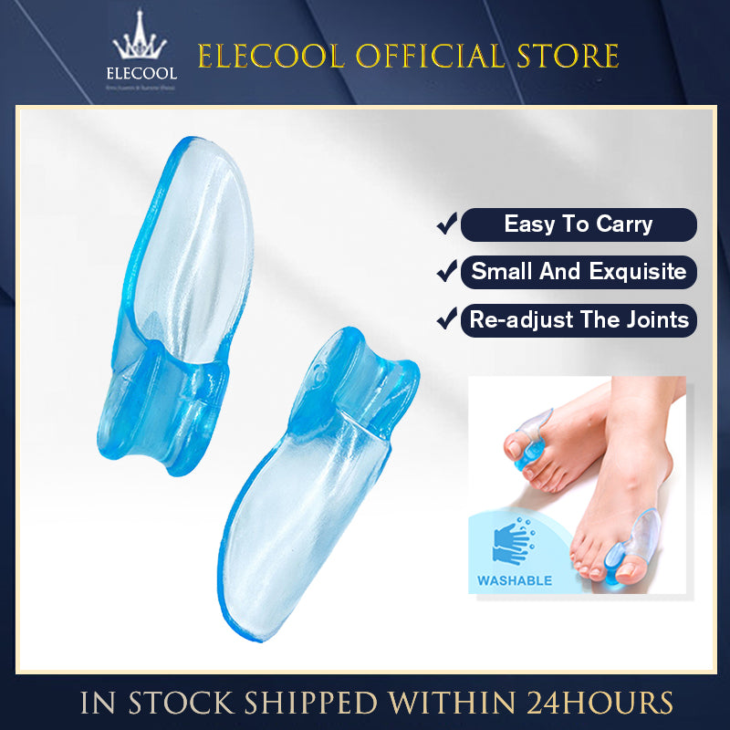 Premium Silicone Toe Separator Gel Protector for Bunion & Hallux Valgus Relief – Soft, Comfortable Foot Care Spacer for Men &