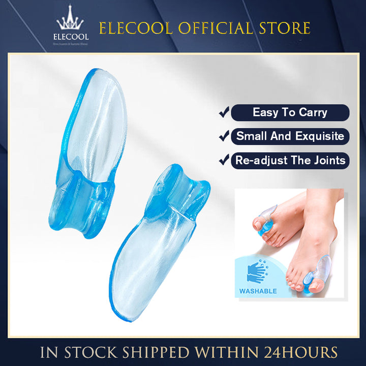 Premium Silicone Toe Separator Gel Protector for Bunion & Hallux Valgus Relief – Soft, Comfortable Foot Care Spacer for Men &