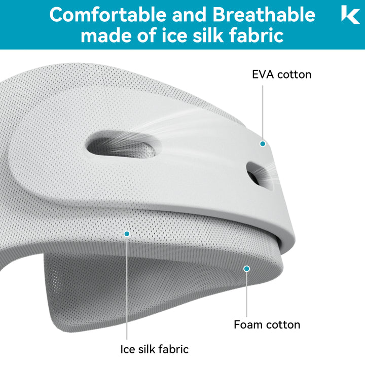 Premium Adjustable Neck Brace Foam Cervical Collar for Pain Relief, Comfortable Support for Home Use and Sleeping, Various 