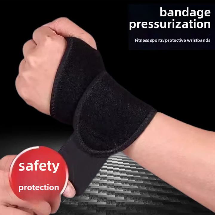 High-Quality Unisex Wrist Brace Support for Carpal Tunnel, Sprain, Strain Pain Relief – Adjustable Compression Wrap for Gym,