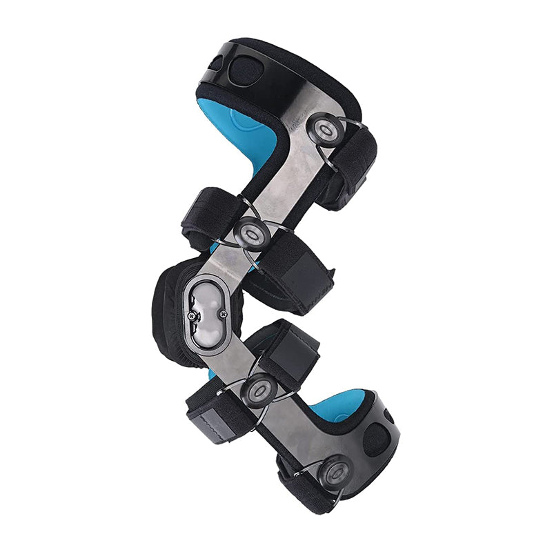 Premium Knee Brace for ACL/MCL/PCL Injuries, Ligament Support & Sports Recovery, Hinged ROM Orthopedic Orthosis for Men & 