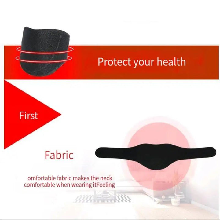 Premium Adjustable Neck Brace for Pain Relief - Soft Cervical Collar for Sleeping, Travel, and Posture Support | Ergonomic  