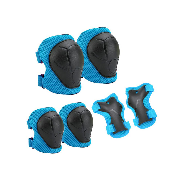 Premium Kids Knee Pads, Elbow Pads & Wrist Guards Safety Set for Ages 3-7, Adjustable Protective Gear for Boys & Girls,