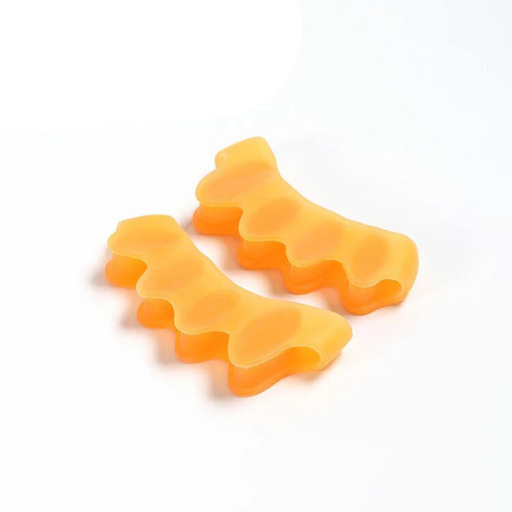 Premium Silicone Gel Bunion Corrector Toe Protector - 2PCS Orthotic Big Toe Separator & Valgus Splint, Adjustable Foot  