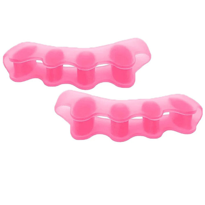 Premium Silicone Gel Bunion Corrector Toe Protector - 2PCS Orthotic Big Toe Separator & Valgus Splint, Adjustable Foot  