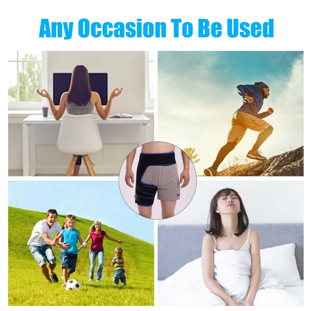 Premium Hip Stabiliser Support Brace for Sciatic Nerve Pain Relief | Adjustable Hip Abduction Orthosis | Soft & Comfortable