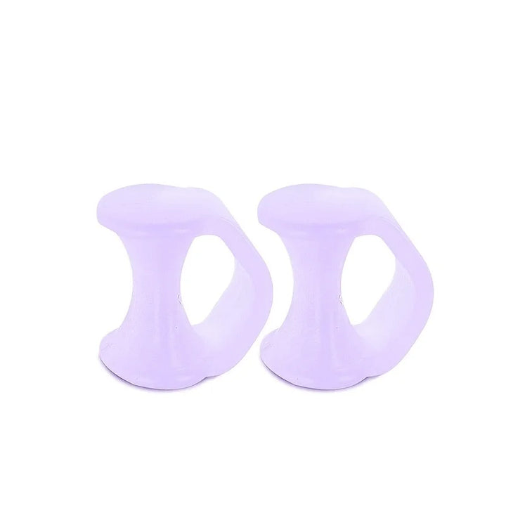 Premium Silicone Toe Separator - 2PCS Gel Bunion Corrector & Orthopedic Hallux Valgus Spacer for Foot Care, Pedicure, and 