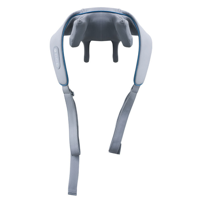 Premium Neck and Shoulder Massager with Heat | Deep Tissue Shiatsu Electric Kneading Pillow for Pain Relief | Wireless Body