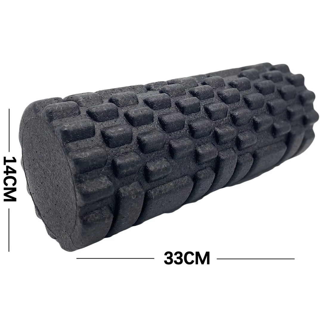 Premium EPP Foam Roller for Yoga & Fitness, 33x14cm, Muscle Relaxation & Myofascial Release, High-Density Back Massager for Post-Workout Recovery & Rehabilitation - StrengthXPhysiotherapy