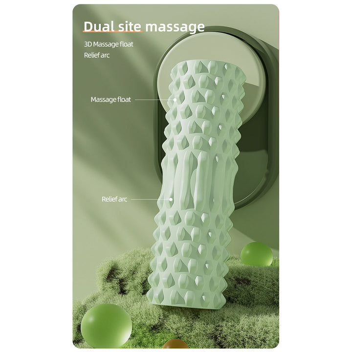 Premium Foam Roller for Deep Muscle Massage, Myofascial Release, Back & Leg Relaxation, Durable EVA, Pressure-Resistant Design, Grid Training, Home Exercise - StrengthXPhysiotherapy