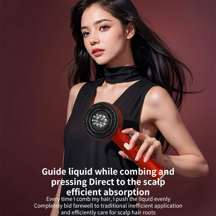 Premium Breo Scalp3 Electric Scalp Massaging Brush with Anti-Hair Loss Function, IPX7 Waterproof, Cordless Design for Home &