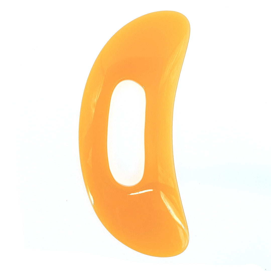 Premium Gua Sha Board - Natural Wood Massage Tool for Facial and Body Scraping Therapy, 18x8cm, Available in Yellow, Pink,