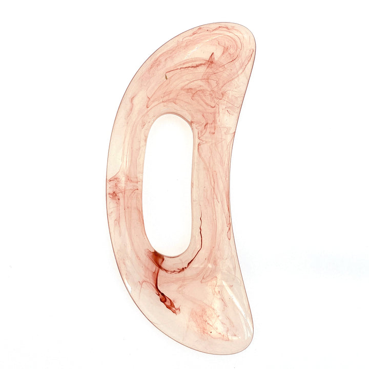 Premium Gua Sha Board - Natural Wood Massage Tool for Facial and Body Scraping Therapy, 18x8cm, Available in Yellow, Pink,