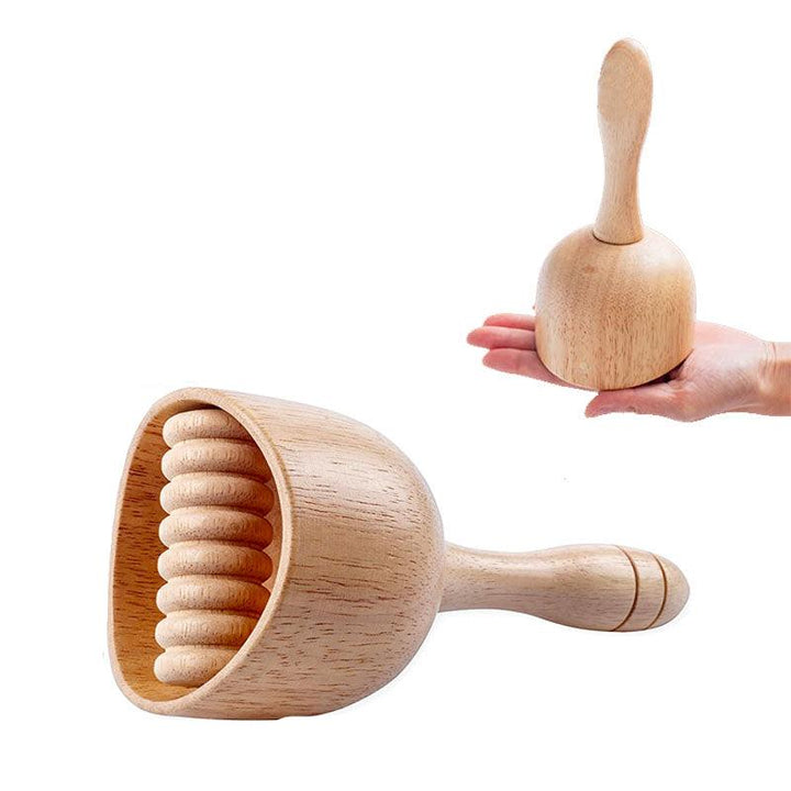 Premium Wood Therapy Massage Tools Set for Body Shaping, Anti-Cellulite, Lymphatic Drainage, Ergonomic Massage Rollers