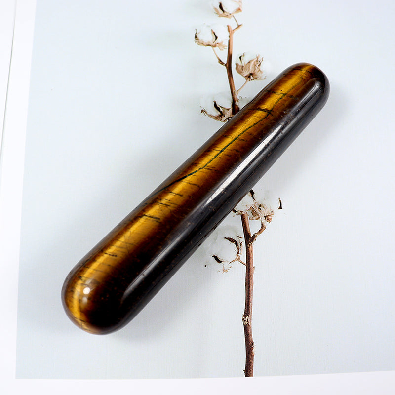 Premium Natural Quartz Yoni Wand Crystal Massage Stick for Acupuncture, Face Scraping, and Beauty Care – Made from Rose Quartz