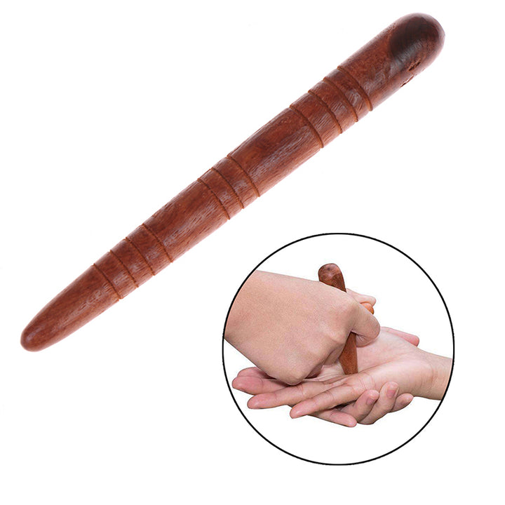 Premium Wooden Spa Massage Tool - Muscle Roller Stick for Cellulite Blasting, Deep Tissue Release, Foot and Body Self-Massage