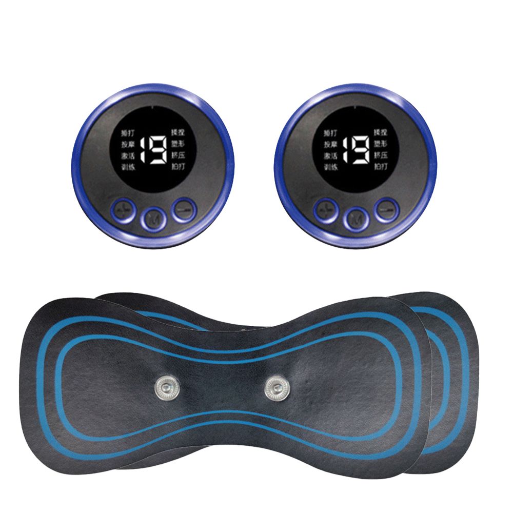 Premium Electric Pulse Neck Massager EMS TENS Cervical Massager for Neck and Back Pain Relief, Muscle Stimulator, and Deep 