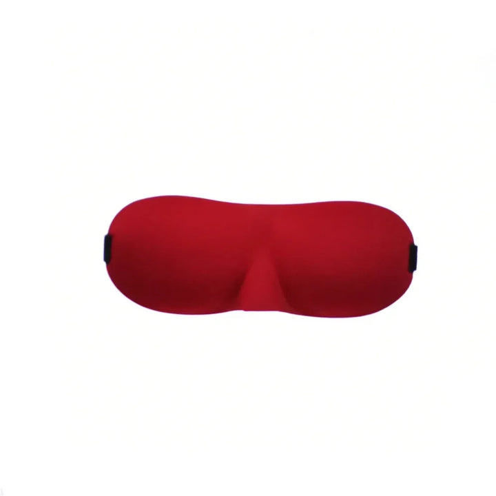 Premium 3D Sleeping Eye Mask for Travel, Padded Soft Blindfold Cover, Eye Relaxation Patch, Comfortable Sleep Aid, Adjustable