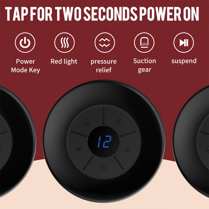 Premium 8-Cup Electric Cupping Massager – Gua Sha, Vacuum Suction, EMS, Anti-Cellulite Therapy