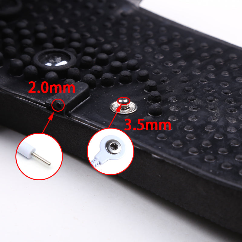 Premium Electric Muscle Stimulator Massage Slippers for Pain Relief – TENS Therapy Foot Massager with Acupuncture Function 