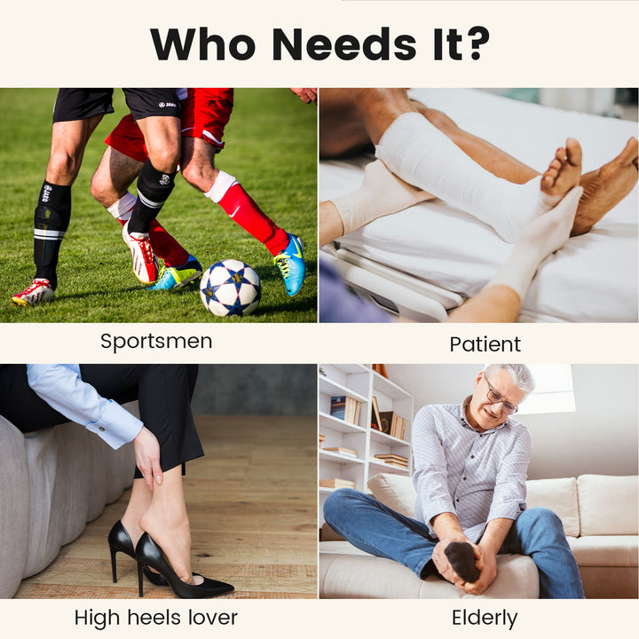 Premium Rechargeable Red Light Therapy Device for Feet – 460nm, 660nm, 850nm with Pulse – Treat Inflammation, Itchiness, and 