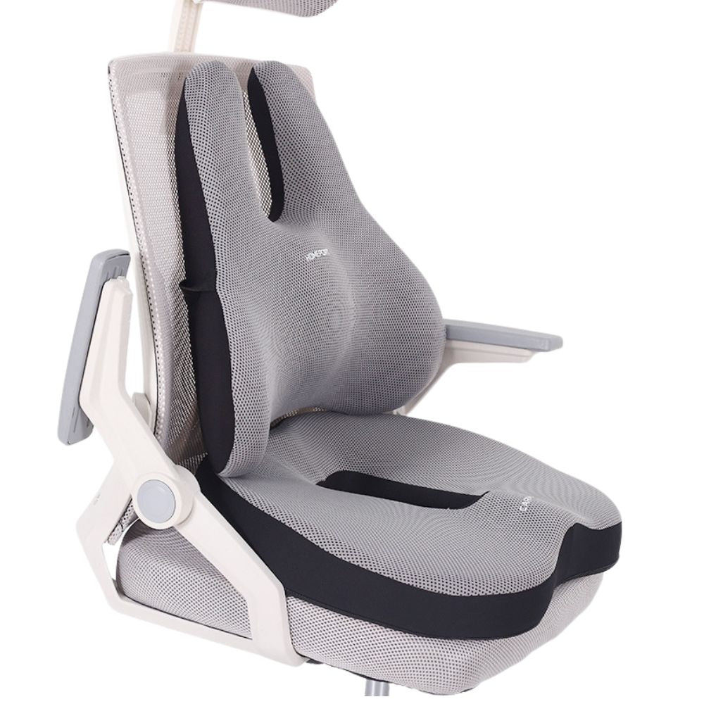 Premium Memory Foam Seat Cushion – Orthopedic Back & Waist Support for Office, Car, & Home – Coccyx Relief, Hip Massage Pad,